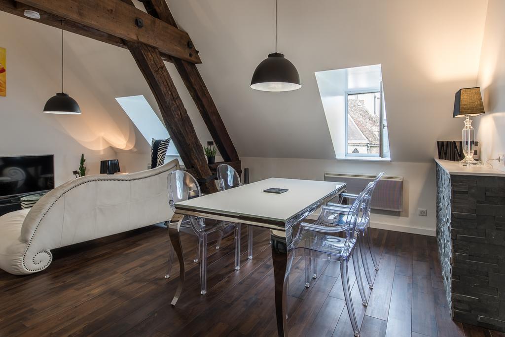 Apartamento Le Loft De La Rochepot Beaune  Exterior foto